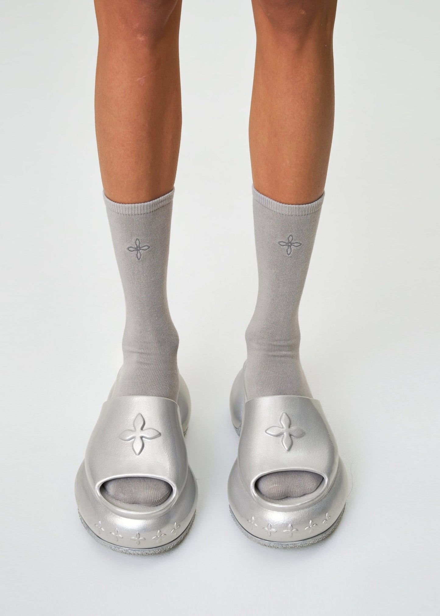 Compass Wave Platform Bumper Sandals