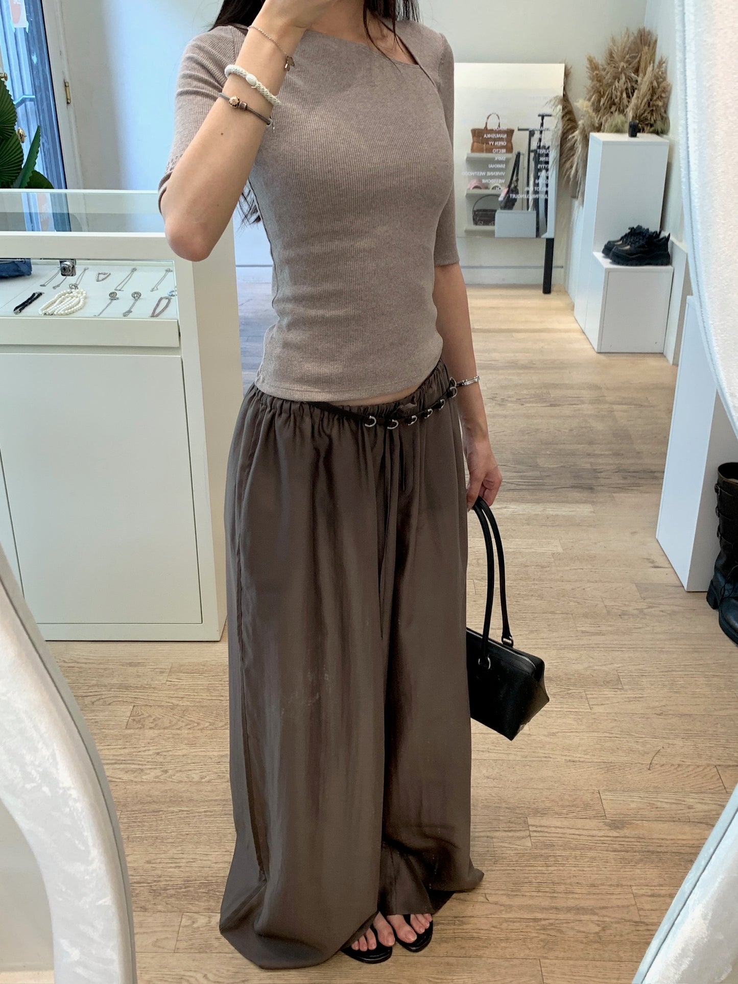 Asymmetric Knit Top