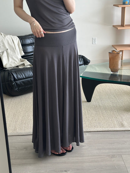 Fluid Jersey Skirt