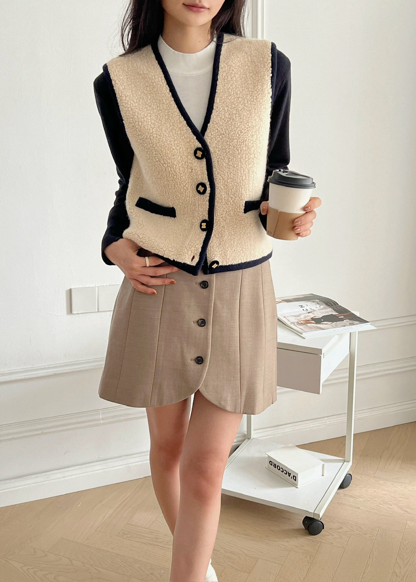 ZITA V-neck Knit Vest