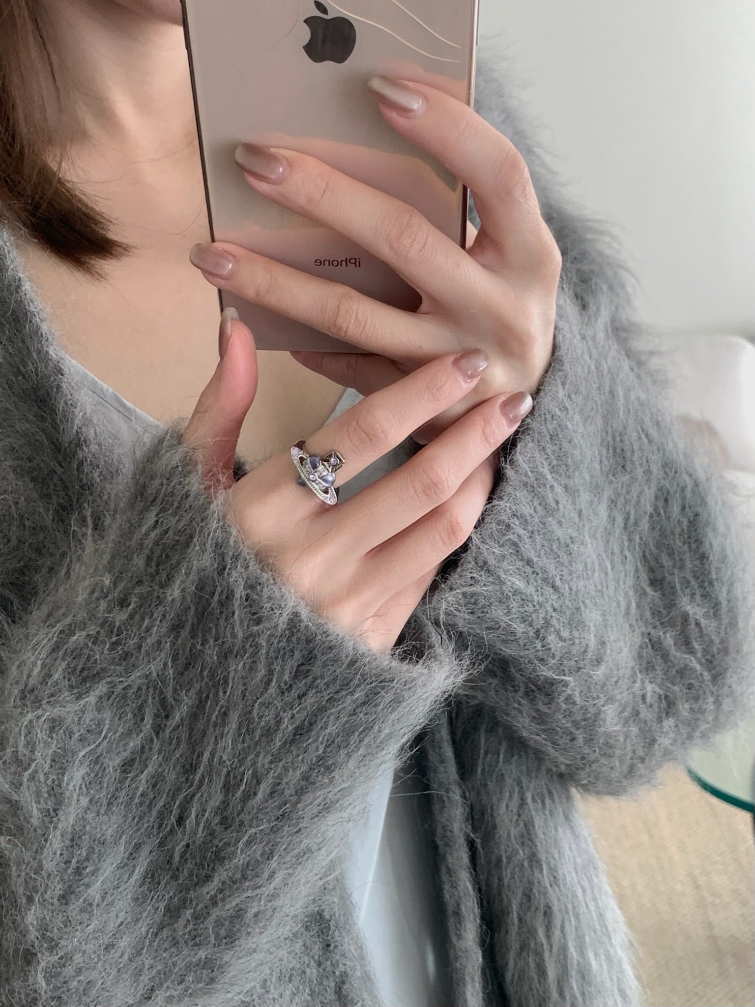 Diamante Heart Ring – Y2HOUSE
