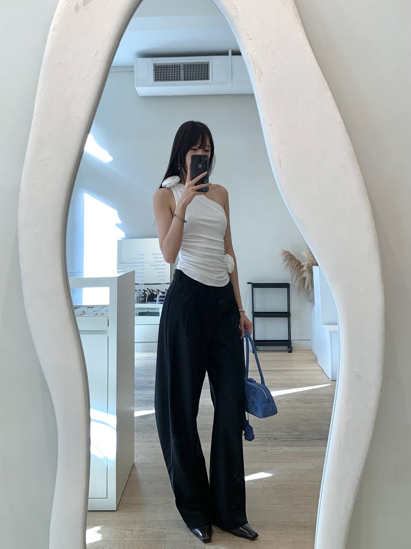 One Shoulder Tank Top