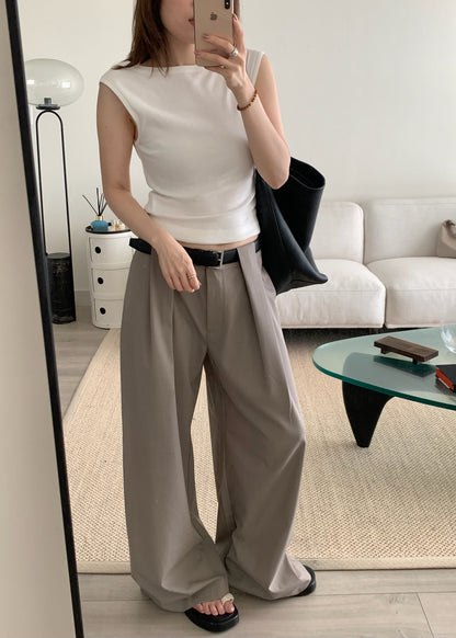Pleat Loop Pants
