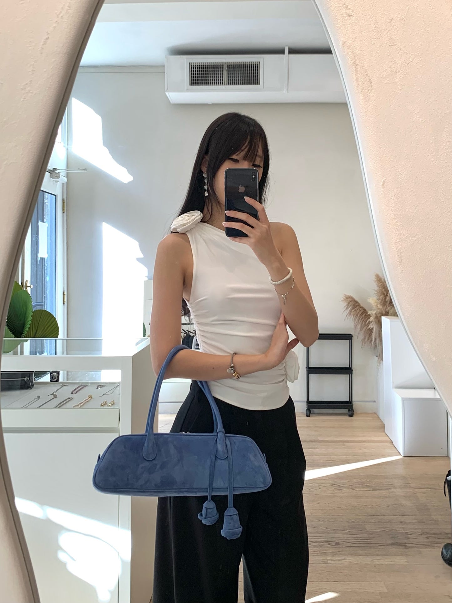 One Shoulder Tank Top