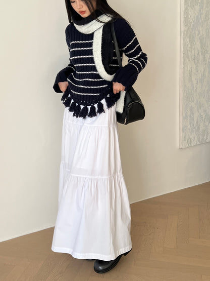 Knit With Tassels