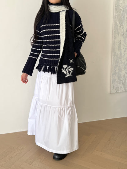 Knit With Tassels