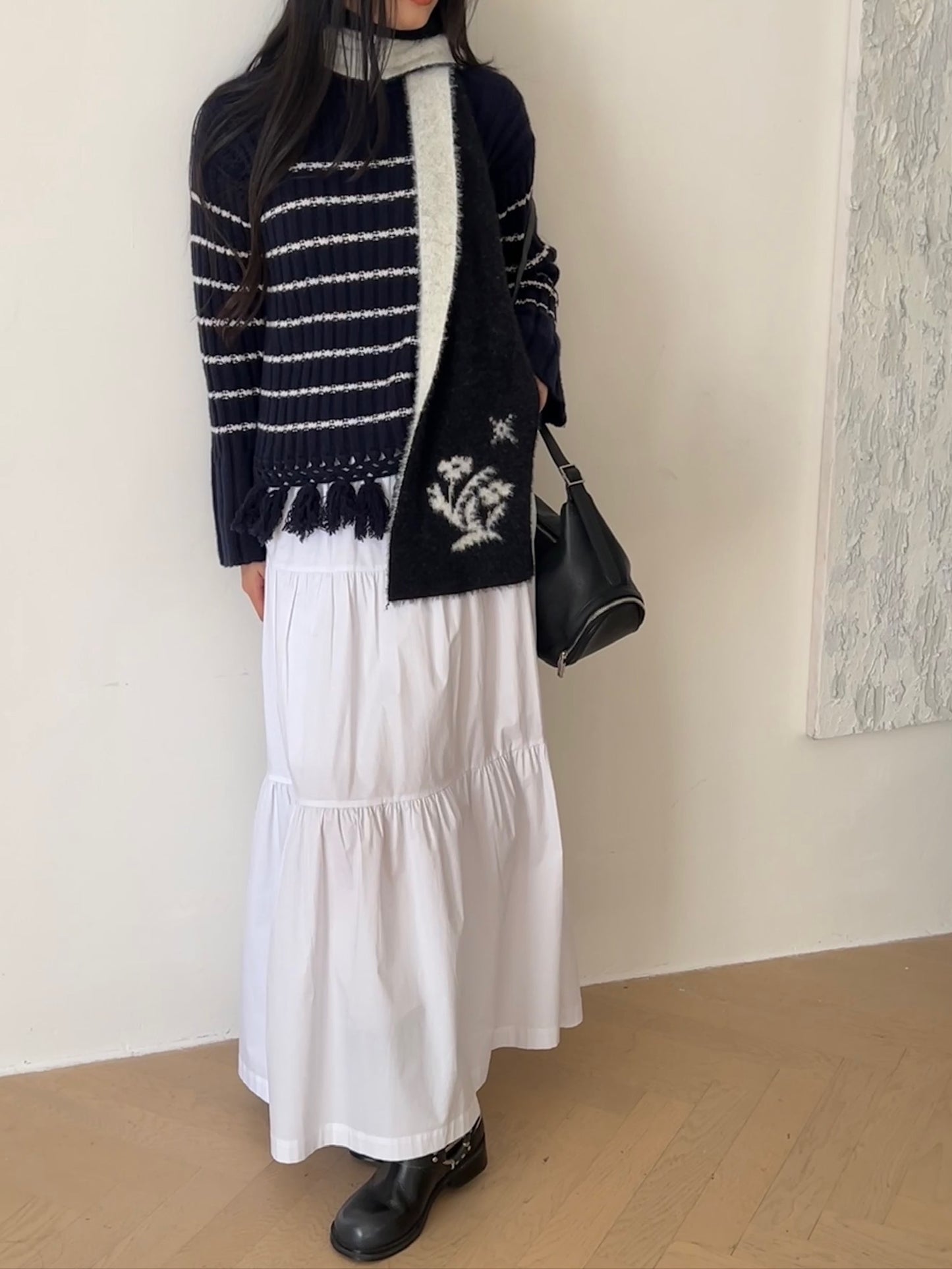 Knit With Tassels