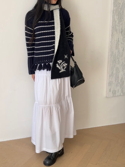 Knit With Tassels