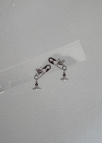 Safety Pin Earrings
