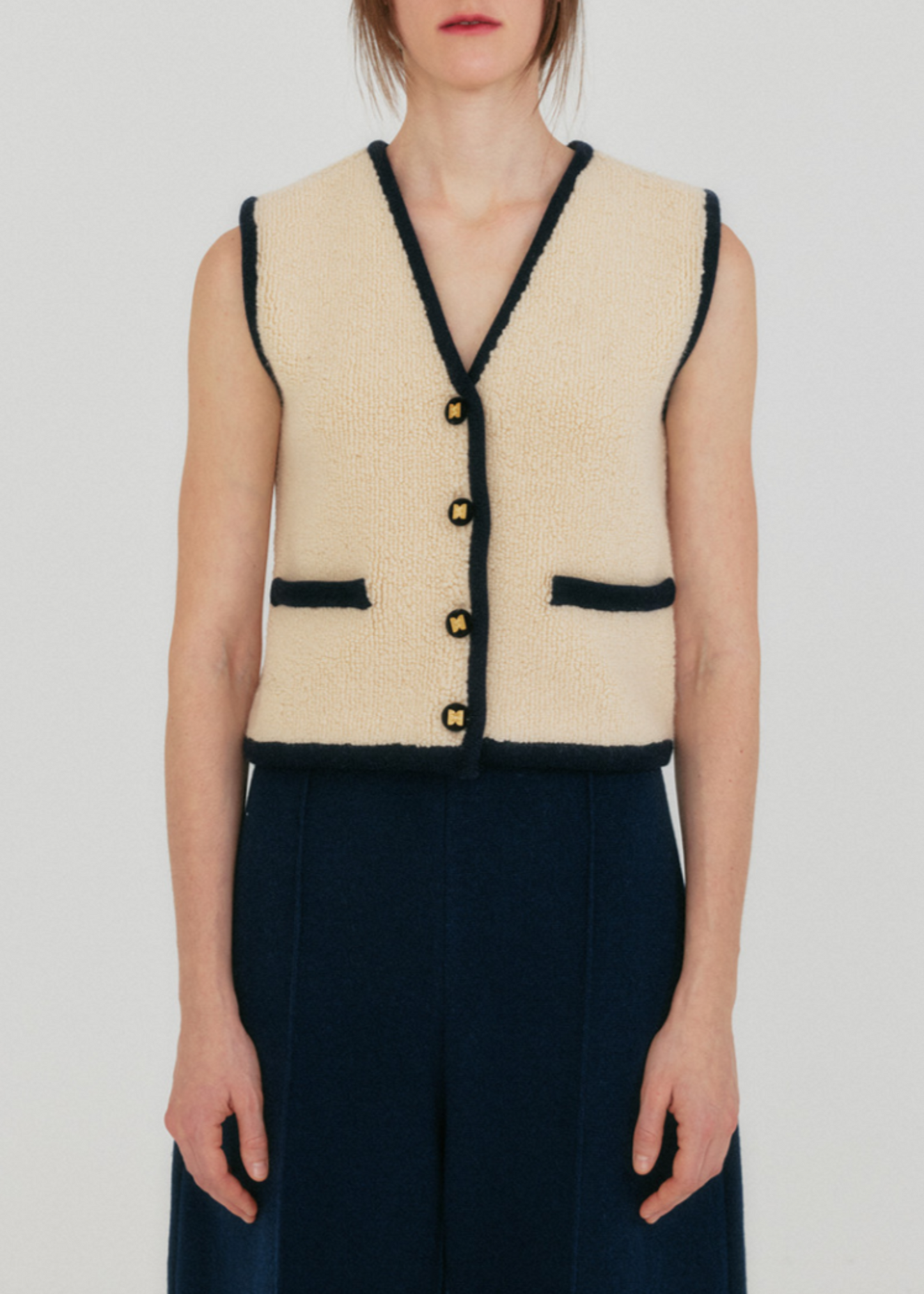 ZITA V-neck Knit Vest