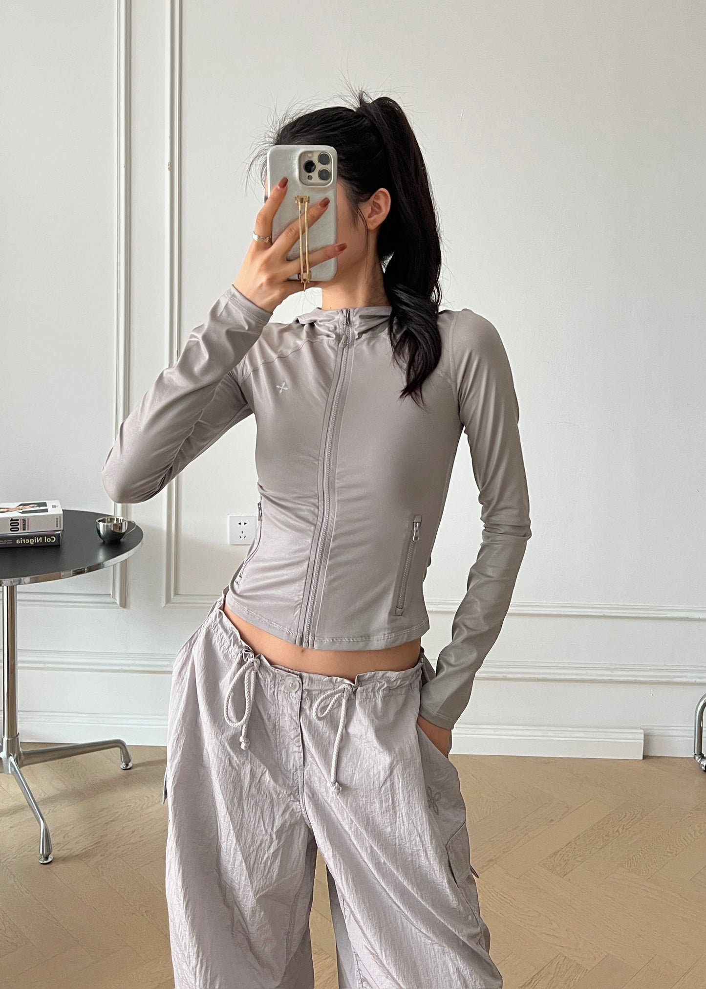 Future Wave Elastic Training Hoodie