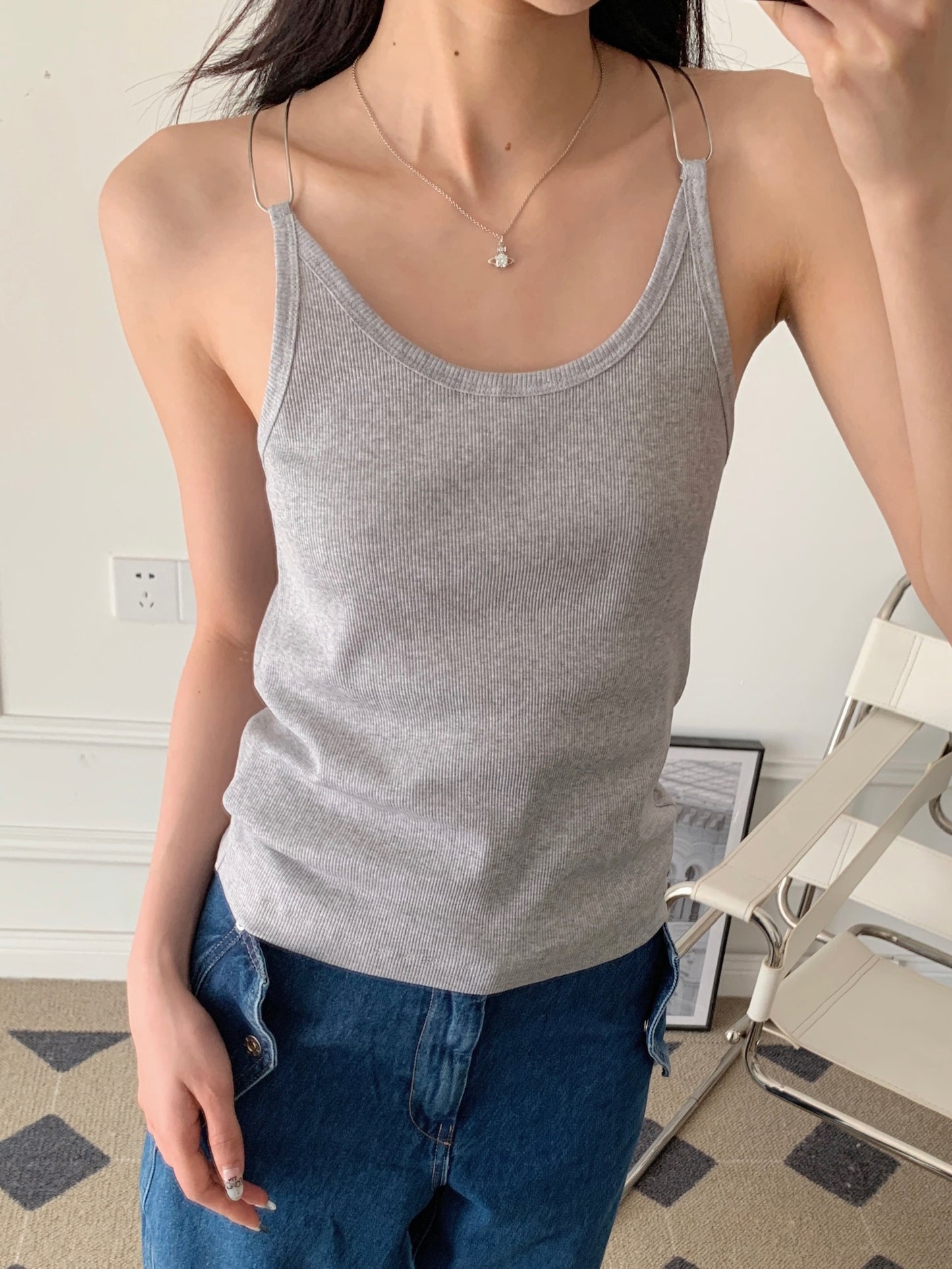 Wire Strap Tank Top