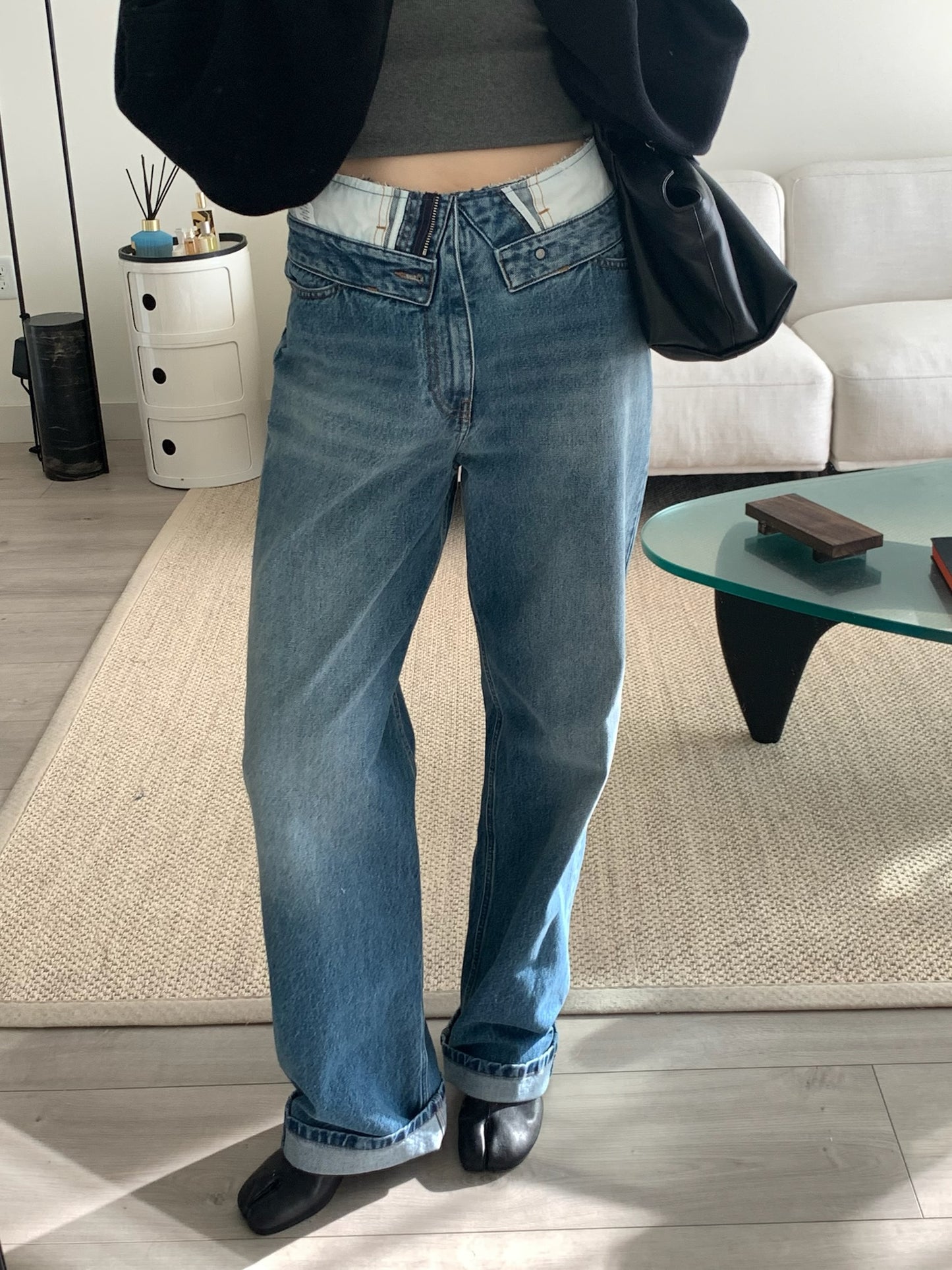 Straight-leg Jeans