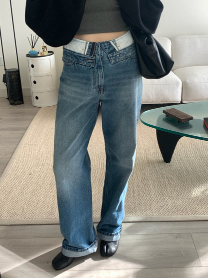 Straight-leg Jeans