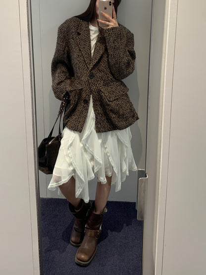 Unstructured Out Pocket Jacket