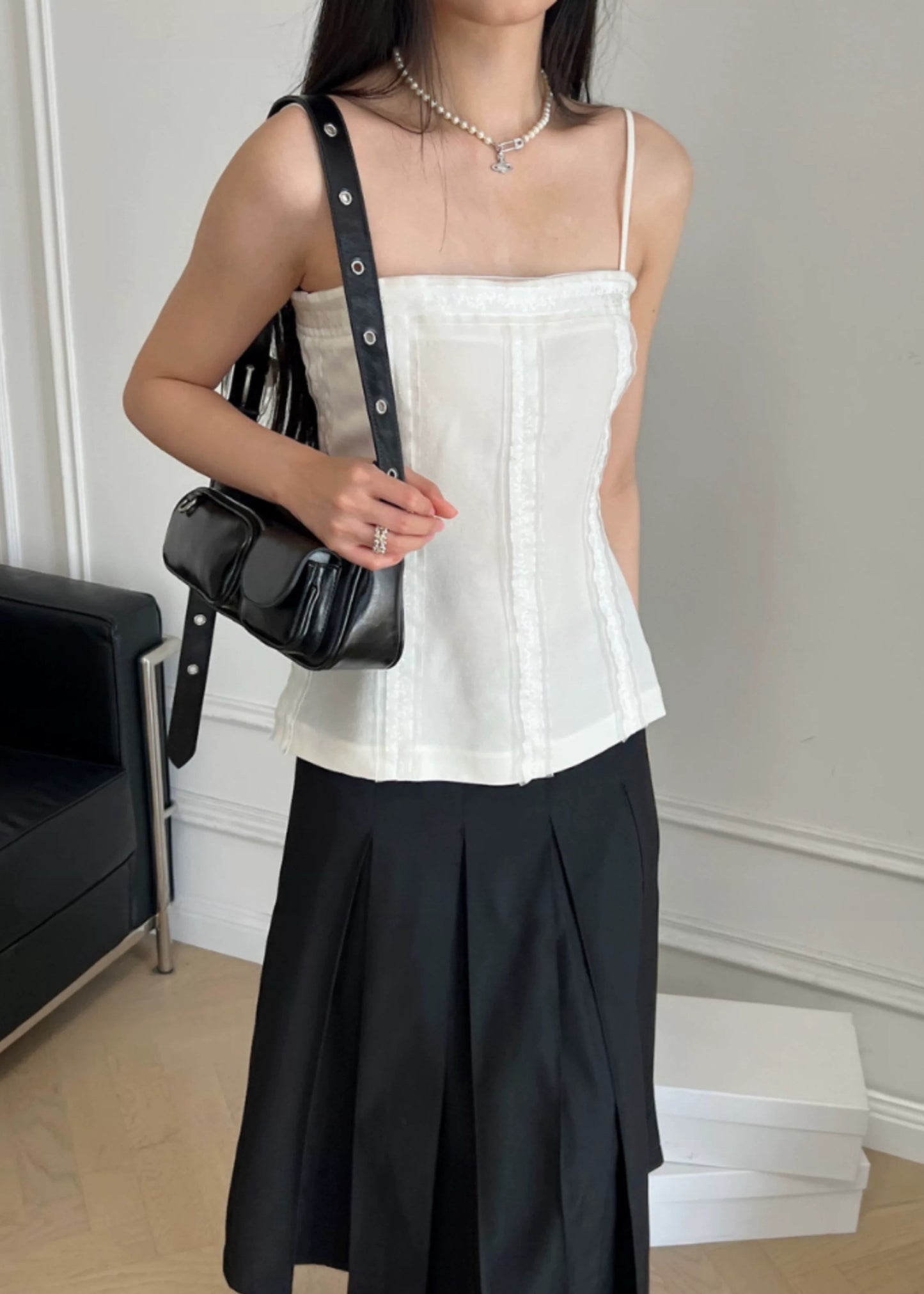 ZENNY Fitted Sleeveless Top