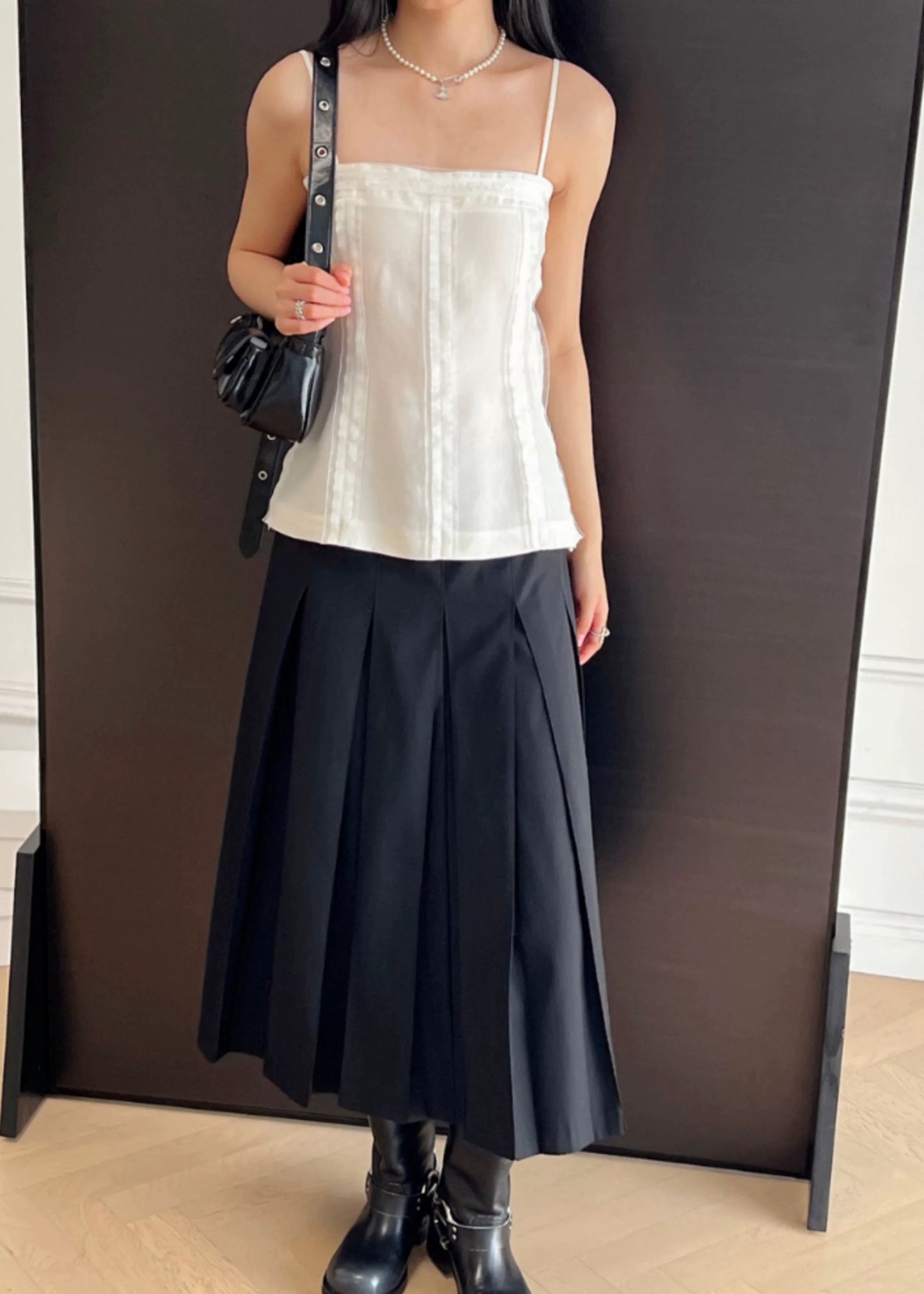 ZENNY Fitted Sleeveless Top