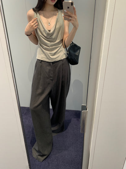 Draped Tank Top