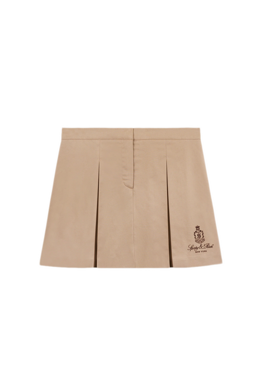 Vendome Box Pleat Skirt