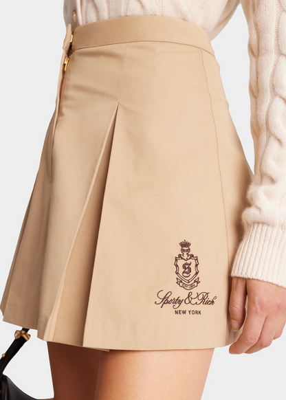 Vendome Box Pleat Skirt