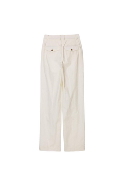 Soft Semi-wide Chino Slacks