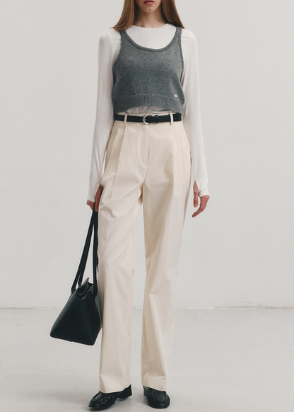 Soft Semi-wide Chino Slacks