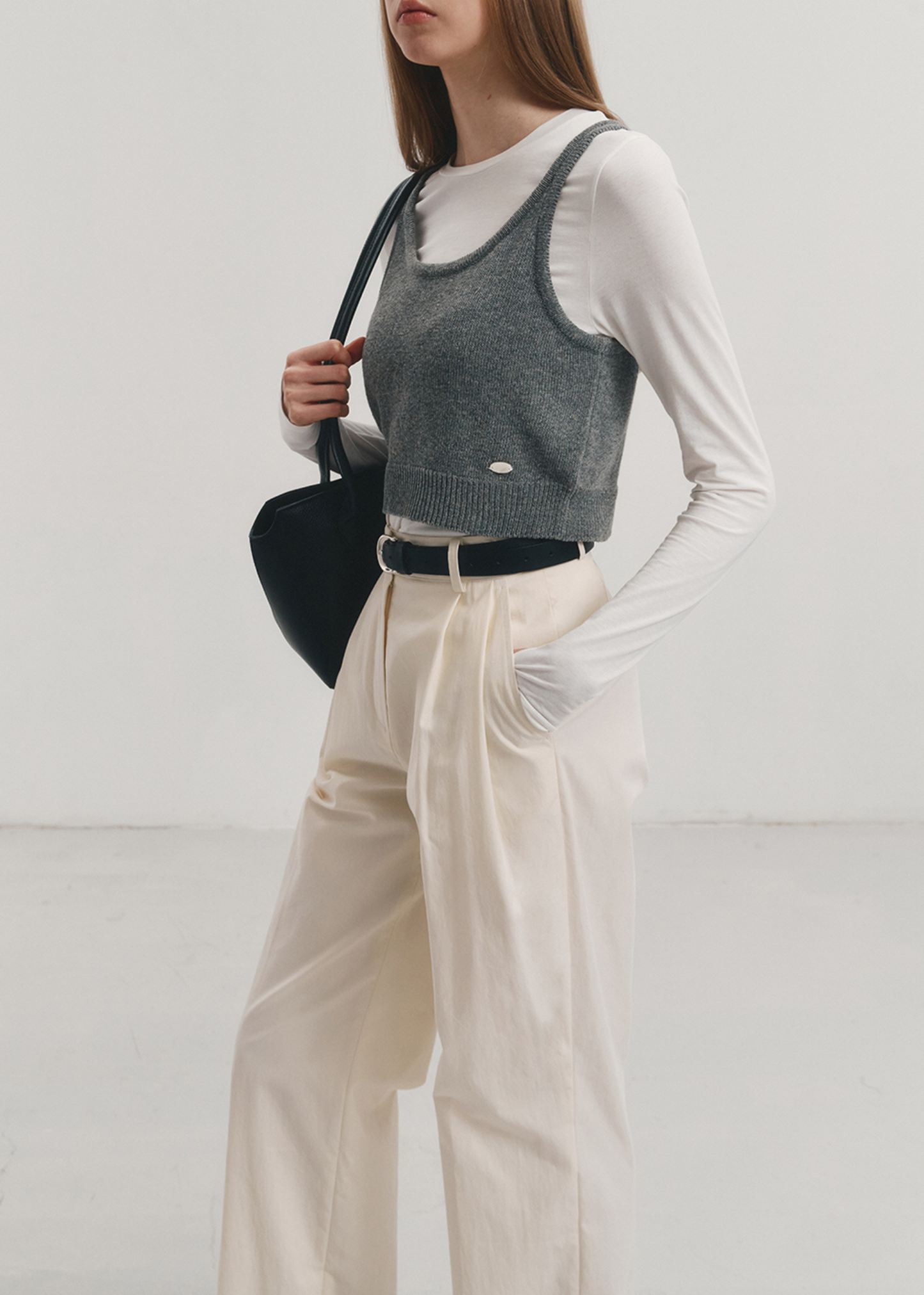 Soft Semi-wide Chino Slacks