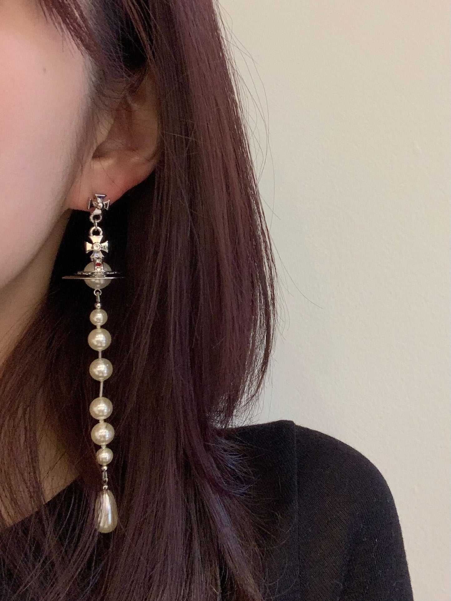 Broken Pearl Earrings