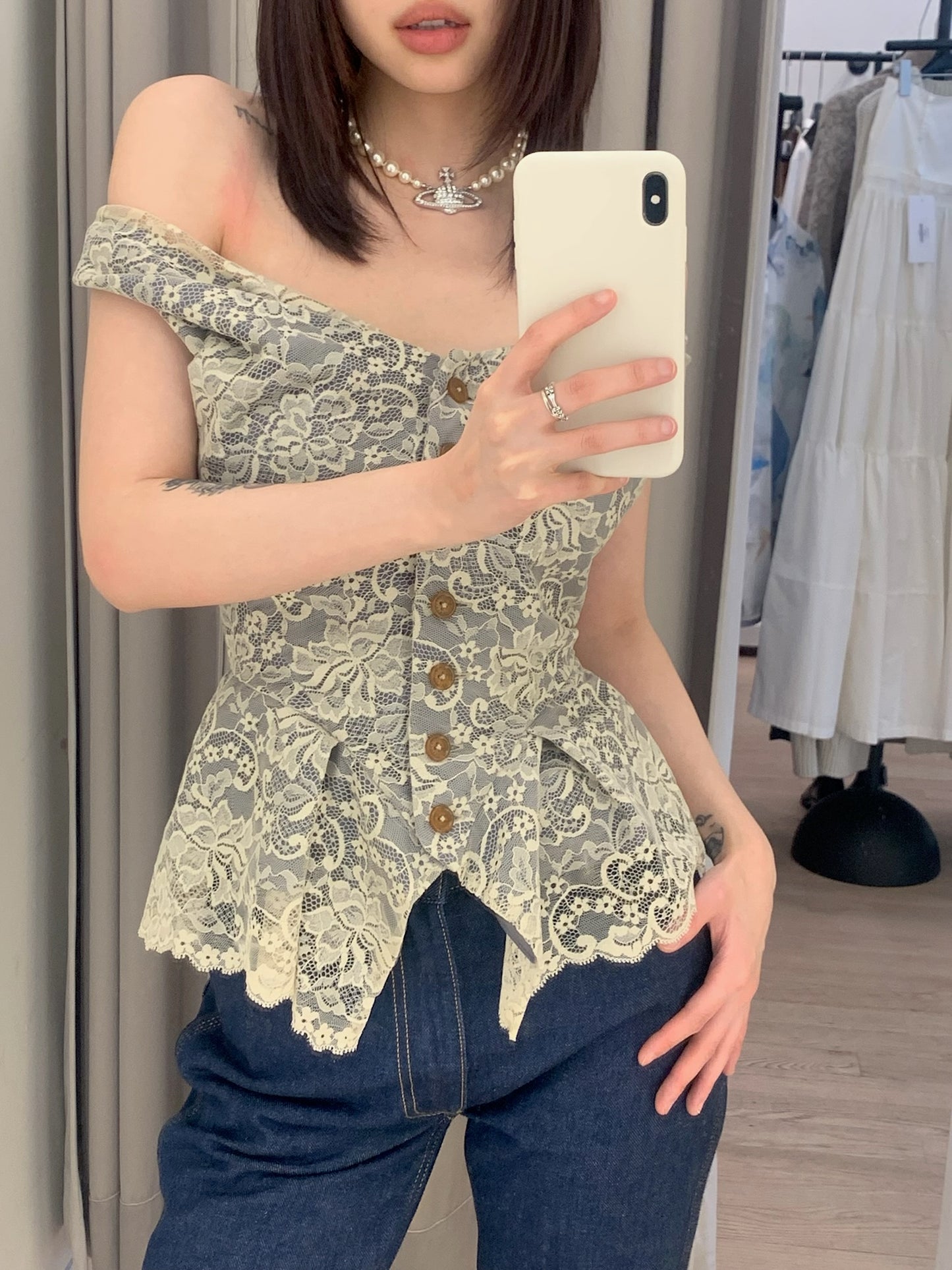 Monday Lace Vest