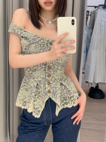 Monday Lace Vest