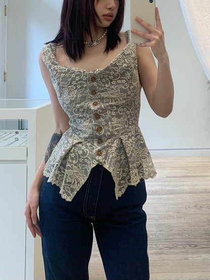 Monday Lace Vest