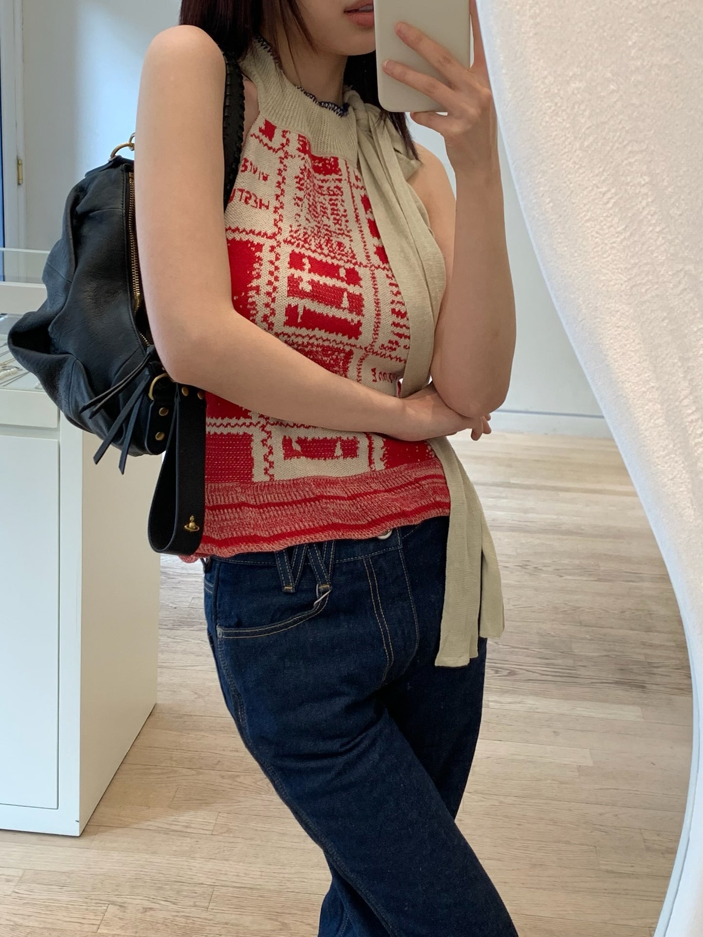 Checked Top