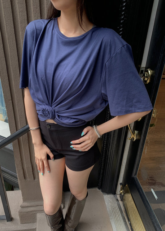 Knotted T-shirt