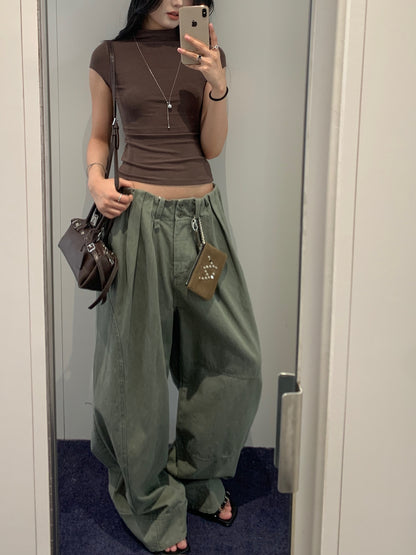 Half Neck Knit Top