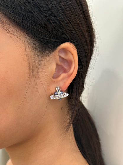 Diamante Heart Earrings