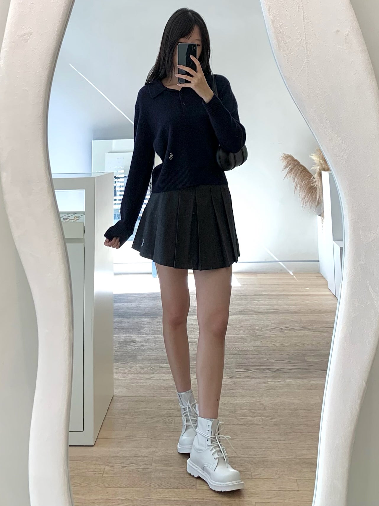SRC Wool School Skirt