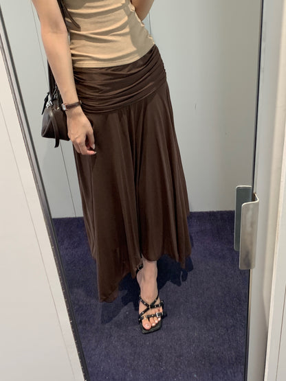 Midi Organza Skirt