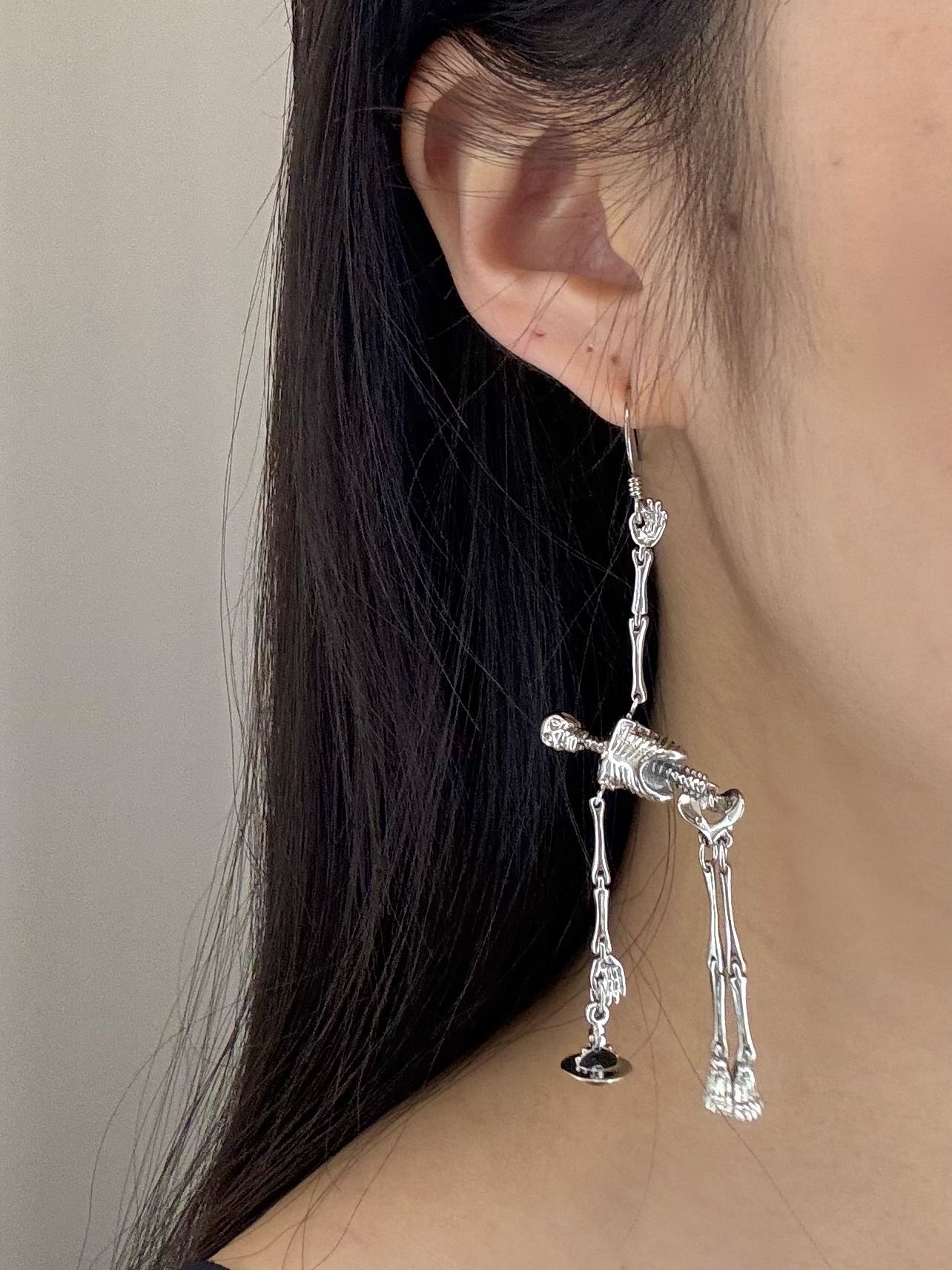Skeleton Earrings