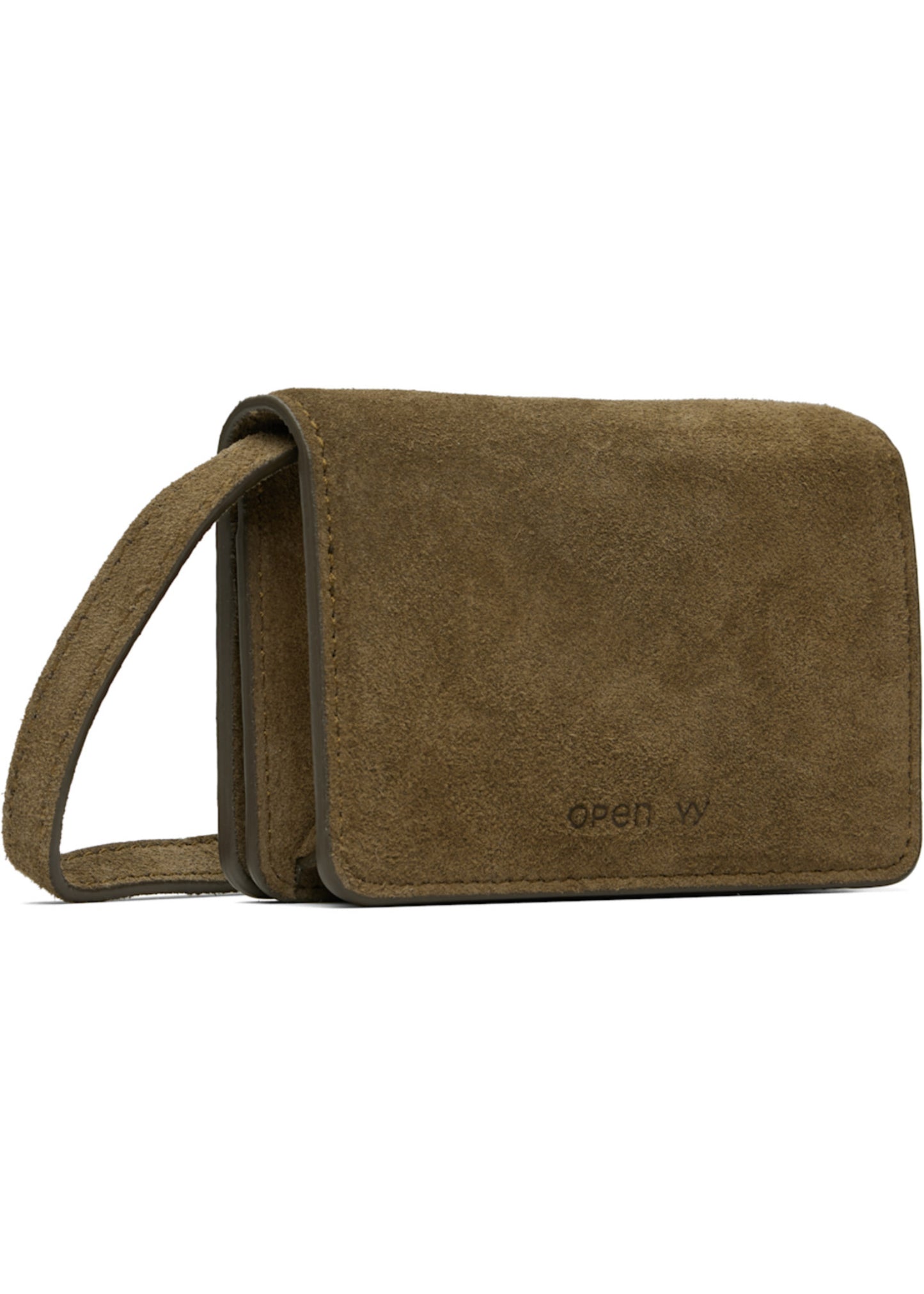 YY Suede Stud Chain Wallet