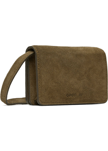 YY Suede Stud Chain Wallet