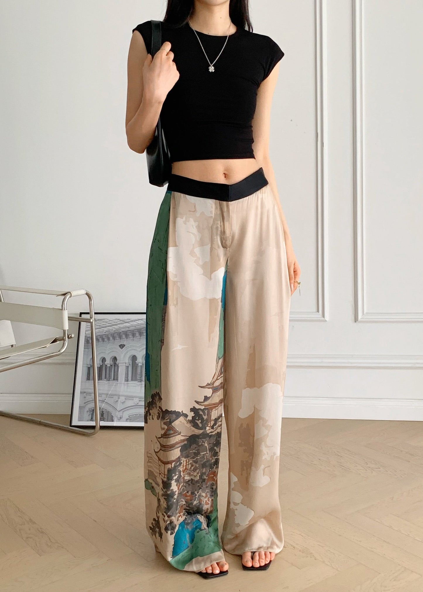 Silk Satin Pants