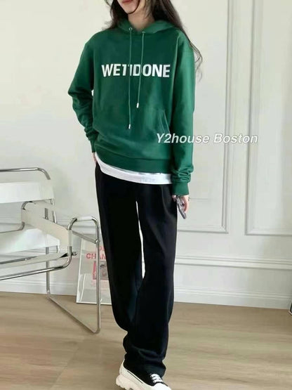 Logo Fitted Hoodie