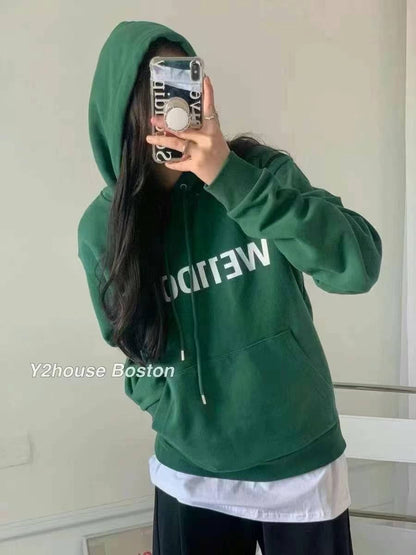 Logo Fitted Hoodie