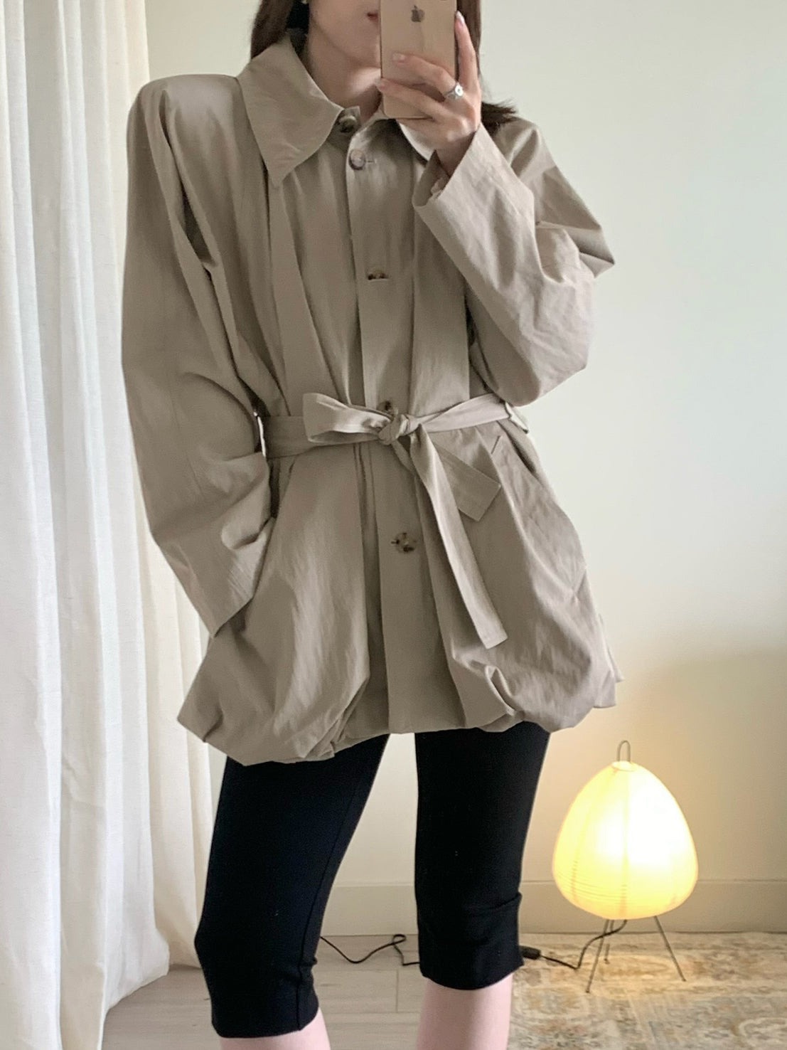 Bubble Hemline Jacket
