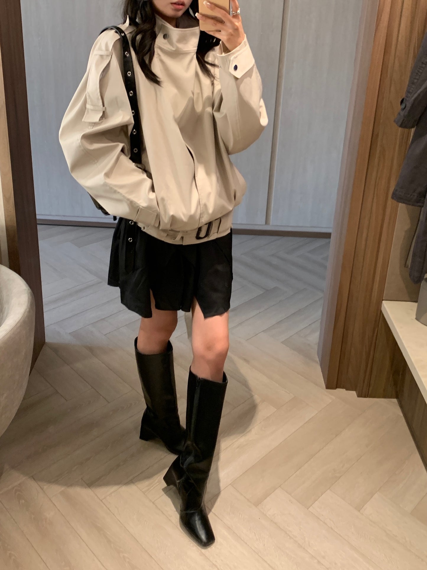 Half Trench Coat