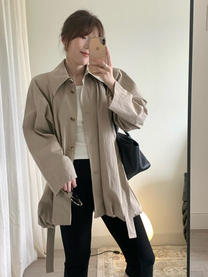 Bubble Hemline Jacket