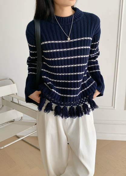 Knit With Tassels