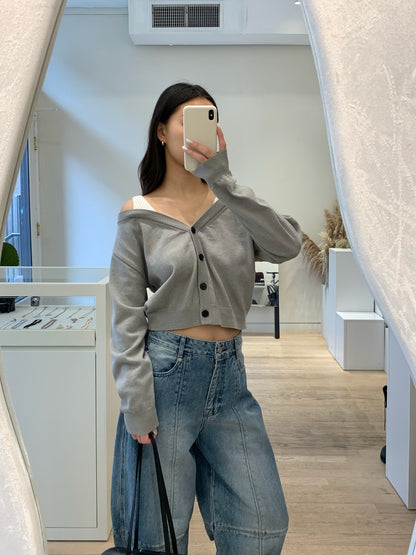 Off Shoulder Cardigan
