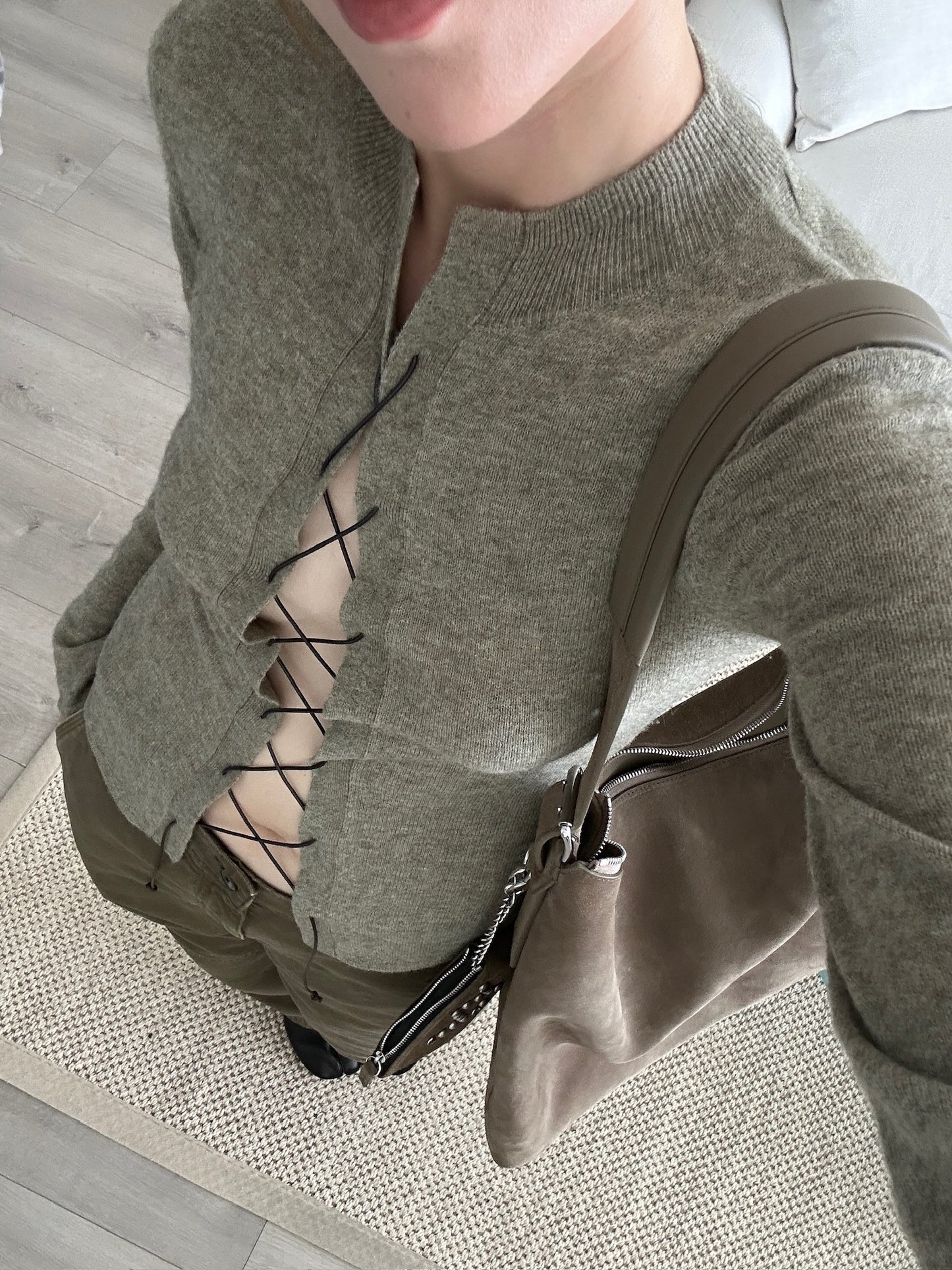 Laced Sweater