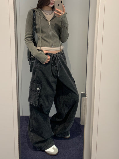 Rage-wild Origin Handcraft Loose Para Pants